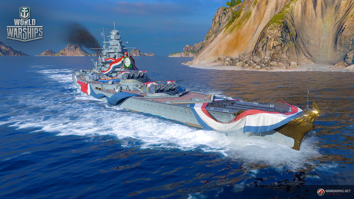 World of Warships 0.7.3 Supertest: Space Warships