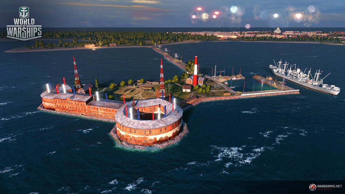 world of warships kronstadt port